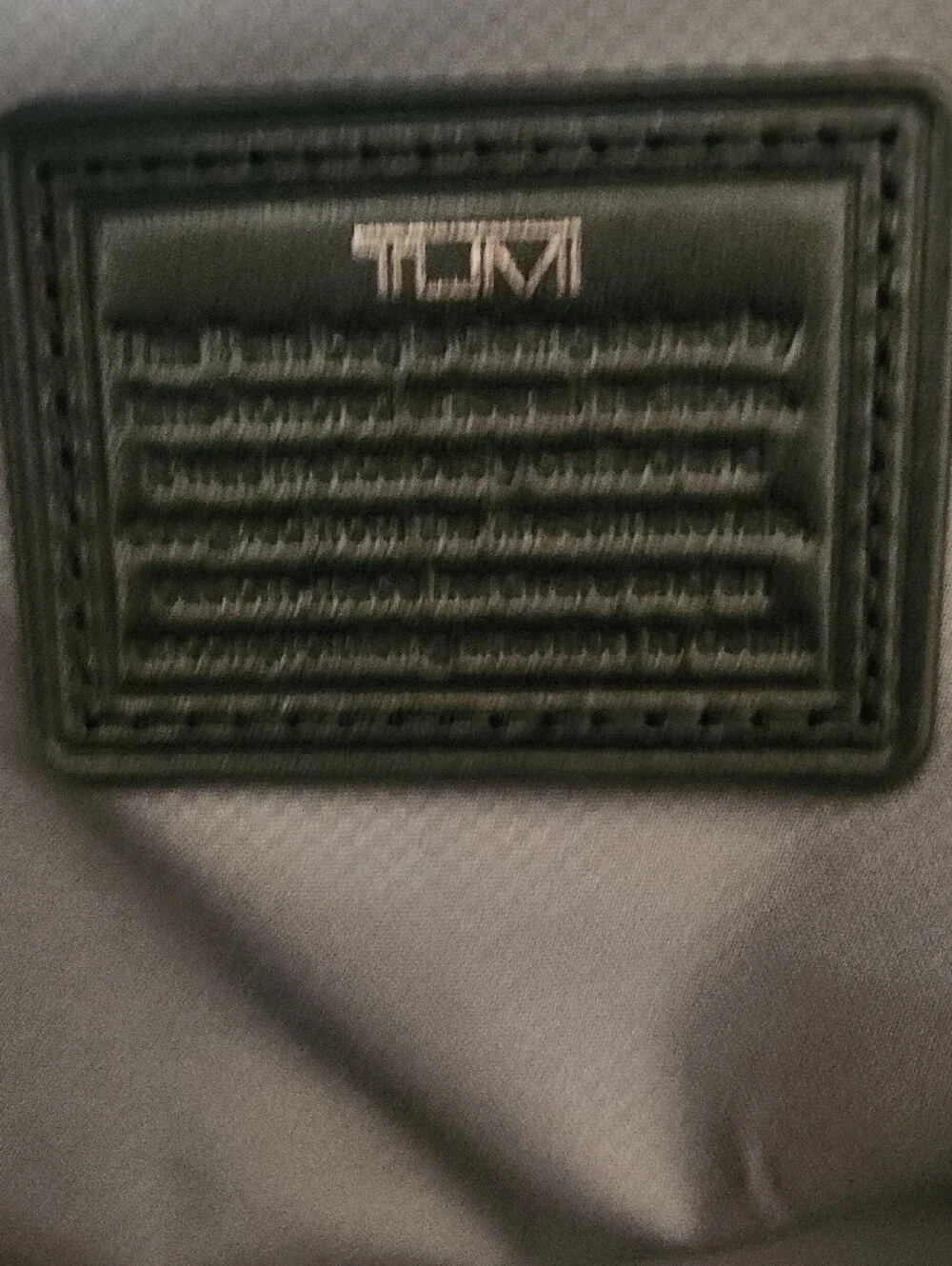 Tumi Alpha 2 Greny Small Nylon Duffel Bag with Black Straps